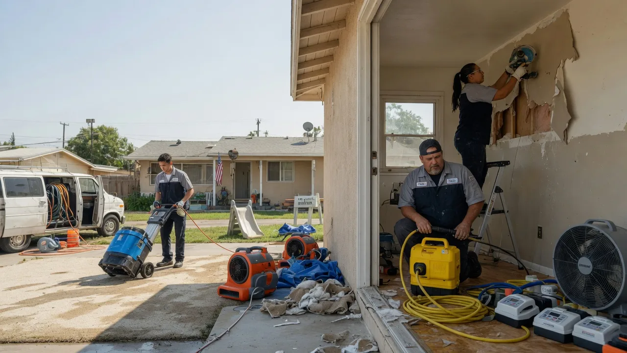 Water Damage Restoration in New Llano, LA near me
